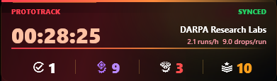 ProtoTrack compact overlay preview
